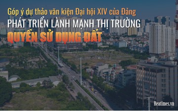 Khơi thông thị trường quyền sử dụng đất - “Mở khóa” nguồn lực phát triển quốc gia