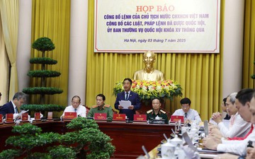 Công bố Lệnh của Chủ tịch nước về 15 luật, 1 pháp lệnh vừa được thông qua