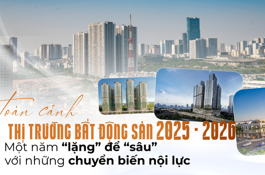 Bất động sản 2025: Một năm “lặng” để “sâu” - chờ đợi những chuyển biến nội lực