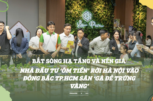 Bắt sóng hạ tầng và nền giá, nhà đầu tư 'ôm tiền' rời Hà Nội vào Đông Bắc TP.HCM săn 'gà đẻ trứng vàng'