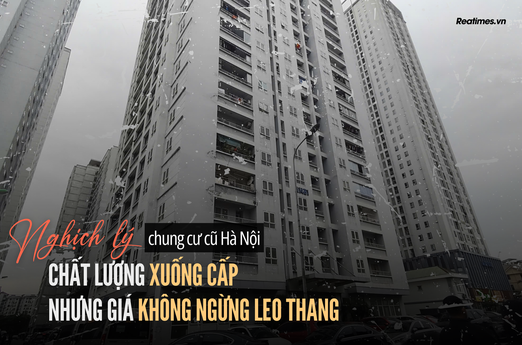 Hà Nội: Giá rao bán chung cư cũ chưa có sổ hồng vượt ngưỡng 120 triệu đồng/m2