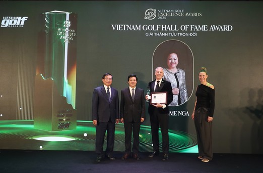 Chủ tịch Tập đoàn BRG được vinh danh 2 giải thưởng lớn tại Vietnam Golf Excellence Awards 2025