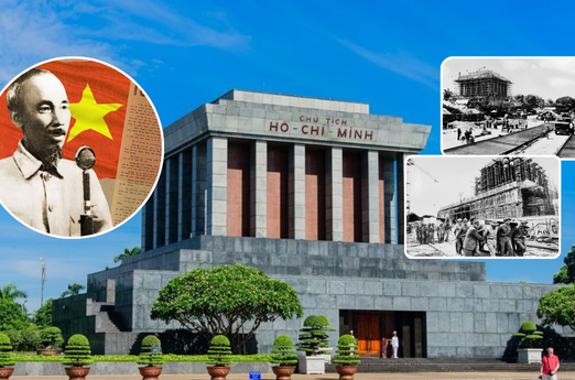 Lăng Bác: Công trình kiến trúc đồ sộ, uy nghi, biểu tượng thiêng liêng hình thành sau 700 ngày đêm kết tinh tình yêu của toàn thể dân tộc dành cho vị lãnh tụ vĩ đại