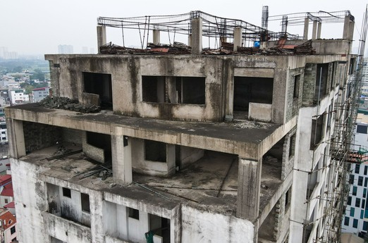Hà Nội: Dự án bỏ hoang trên "đất vàng" quận Thanh Xuân sau 16 năm khởi công