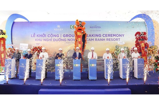 CEO Group breaks ground on Novotel Cam Ranh Resort - A new milestone in the journey to create a 5-star resort chain in Vietnam