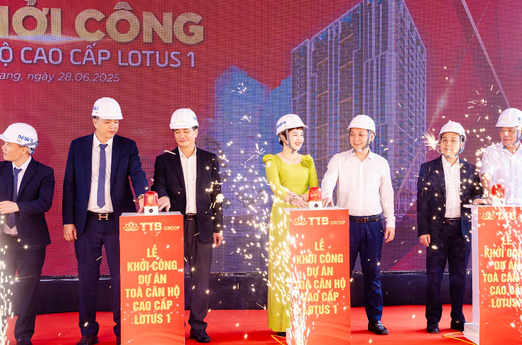 Khởi công toà căn hộ cao cấp Lotus 1: Khai mở chuẩn sống cao cấp tại "trái tim" Bắc Ninh mới