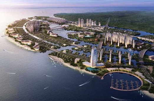 Siêu dự án có tòa tháp chọc trời 108 tầng của Vingroup sắp làm dự án nghìn tỷ kết nối ra khu vực lấn biển