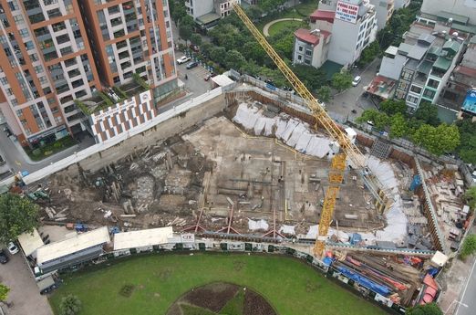 Dự án Northern Emerald Hà Nội chưa xong móng, môi giới đã rầm rộ mời nộp tiền booking