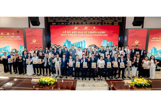Sunshine Legend City “bắt tay” hàng loạt đại lý chiến lược, thổi bùng sức nóng bất động sản phía Đông Hà Nội