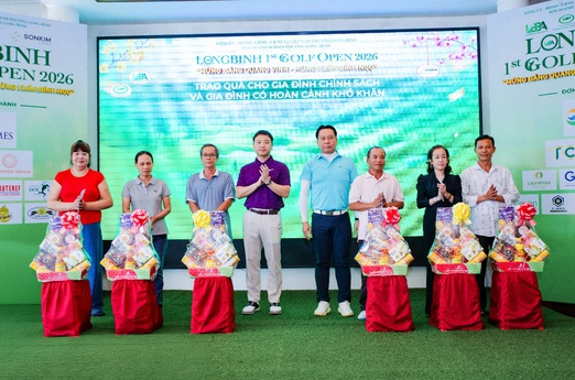 SonKim Group đồng hành cùng giải golf Long Bình Open lần thứ I năm 2026