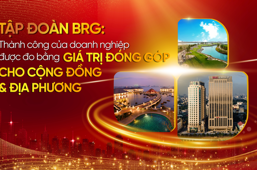 BRG ghi dấu ấn tại Giải thưởng Quốc gia Bất động sản Việt Nam nhờ chiến lược phát triển bền vững và tầm nhìn hội nhập quốc tế