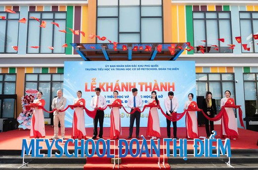 Meyschool Đoàn Thị Điểm khai giảng, đưa tiện ích giáo dục vào vận hành tại Meyhomes Capital Phú Quốc