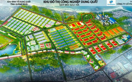 Chủ đầu tư KCN Dung Quất chưa trả 123 tỷ cho Quảng Ngãi