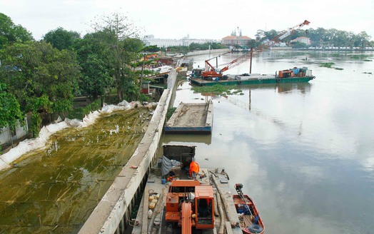 Bình Dương: Lấn hàng ngàn mét sông Sài Gòn làm đường đô thị