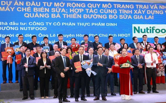 Gia Lai: Nutifood đầu tư thêm 6000 tỷ đồng mở rộng trang trại và nhà máy