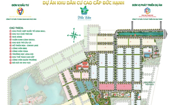 Tây Ninh cho Công ty Phúc Vinh thuê đất thực hiện dự án KDC Đức Hạnh