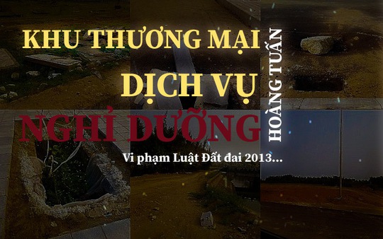 Dự án Khu thương mại, dịch vụ nghỉ dưỡng Hoàng Tuấn - Bài 2: Sở TN&MT Thanh Hoá khẳng định vi phạm pháp luật đất đai