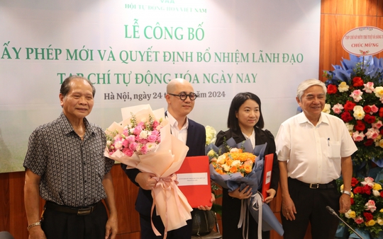 Công bố Giấy phép hoạt động mới của Tạp chí Tự động hóa Ngày nay và Quyết định bổ nhiệm lãnh đạo