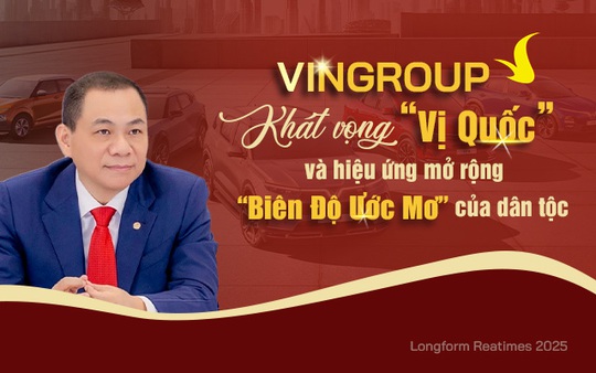 Vingroup - Khát vọng “vị quốc” và “cuộc trắc nghiệm niềm tin” của dân tộc