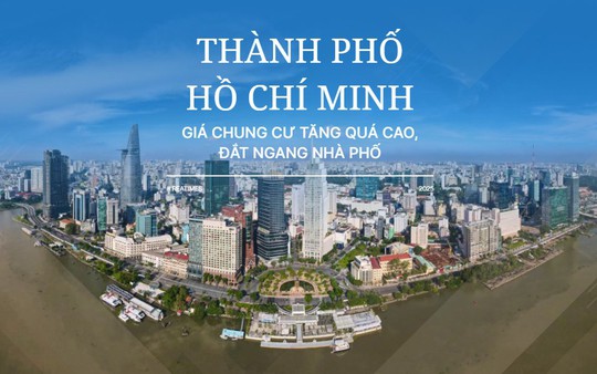 Giá chung cư TP.HCM tăng quá cao, đắt ngang nhà phố