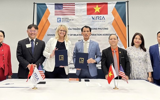 VNREA ký kết thoả thuận hợp tác song phương với Hiệp hội Môi giới Bất động sản Hoa Kỳ