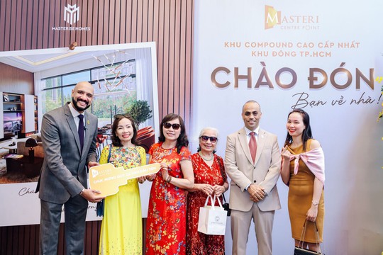 Masterise Homes chính thức bàn giao Masteri Centre Point, xác lập chuẩn sống căn hộ cao cấp nhất khu Đông TP.HCM