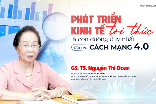 Phát triển kinh tế tri thức là con đường duy nhất đến với cách mạng 4.0