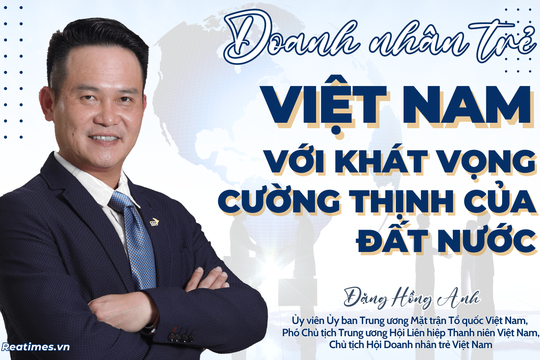 Doanh nhân trẻ Việt Nam với khát vọng cường thịnh của đất nước: Vai trò tiên phong trên hành trình hiện thực hóa tầm nhìn 2030 - 2045