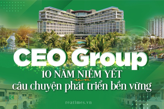 CEO Group, 10 năm niêm yết và câu chuyện phát triển bền vững