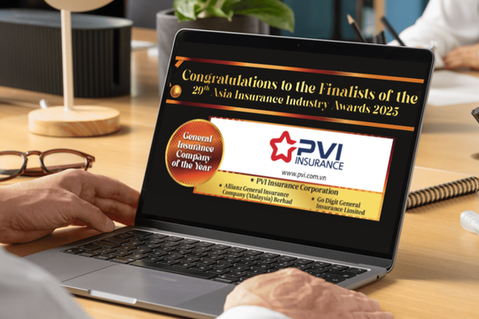 Bảo hiểm PVI được vinh danh trong Top 3 “Công ty Bảo hiểm Phi nhân thọ của năm” tại Giải thưởng Bảo hiểm châu Á 2025