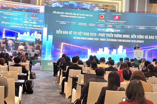 Phát triển đô thị bền vững, an toàn và thích ứng với biến đổi khí hậu là nhiệm vụ cấp thiết