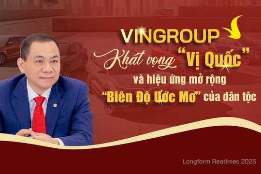 Vingroup - Khát vọng “vị quốc” và “cuộc trắc nghiệm niềm tin” của dân tộc