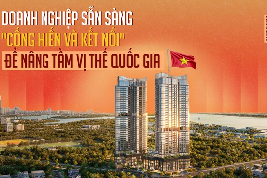 Đại hội XIV của Đảng: Doanh nghiệp sẵn sàng "cống hiến và kết nối" để nâng tầm vị thế quốc gia