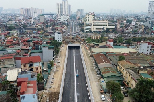 Hà Nội: Thông tuyến hầm chui Kim Đồng - Giải Phóng trong quý I/2026