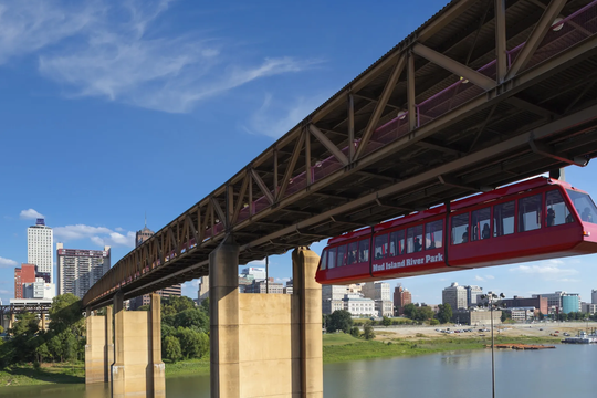 Công viên Mud Island (Memphis - Mỹ) trước cơ hội tái thiết sau nhiều năm bỏ hoang
