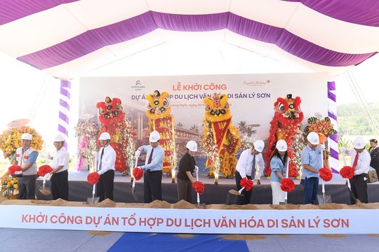 Khởi công Dự án Tổ hợp du lịch văn hóa di sản Lý Sơn, Chủ tịch Everland: “Một khu vườn cần cả đại bàng và chim sẻ”