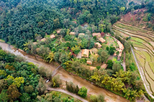 Panhou Retreat: “Ru mình” trong màu xanh thuần khiết của Hoàng Su Phì