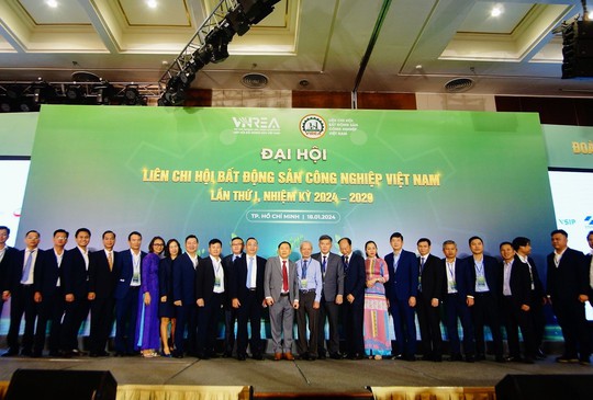 Đại hội Liên chi hội Bất động sản công nghiệp Việt Nam lần thứ nhất nhiệm kỳ 2024 - 2029