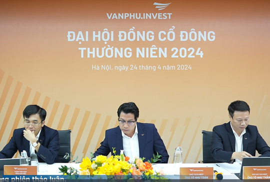 Văn Phú - Invest: Kế hoạch lợi nhuận năm 2024 "đi lùi", không trả cổ tức bằng tiền mặt