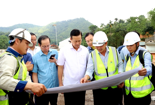 Hà Giang: Chủ tịch tỉnh kiểm tra tiến độ Dự án Cao tốc Tuyên Quang – Hà Giang
