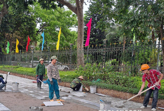 Thành phố Lạng Sơn: Tăng tốc thi công các công trình xây dựng