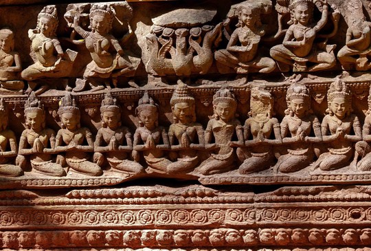 Photo Travel: Apsara, vẻ đẹp của những vũ công biến ảo trên đá ngàn năm
