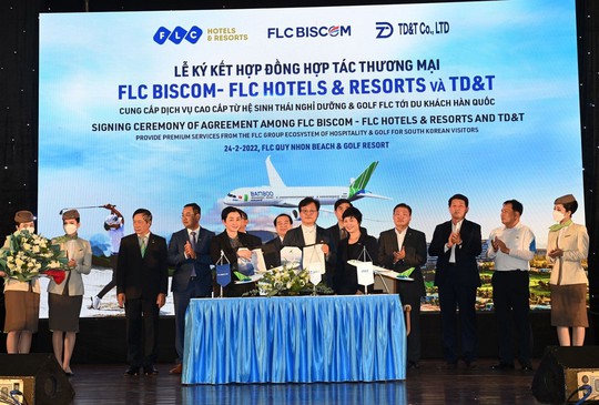 Gần 30 chuyến bay Bamboo Airways sẽ đưa khách Hàn Quốc đến FLC Quy Nhơn ngay trong quý II/2022 