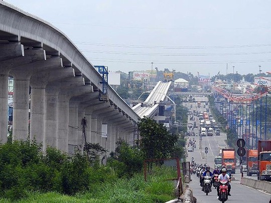 TP.HCM: Tuyến Metro số 2 Bến Thành - Tham Lương có thể chậm tiến độ