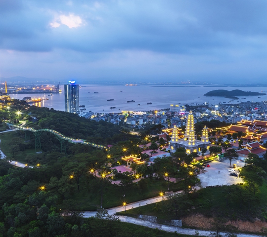 Chiêm ngưỡng vẻ đẹp Quần thể kiến trúc tâm linh Bảo Hải Linh Thông Tự