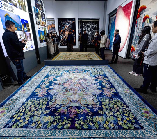 Photo Travel: Ngắm những tác phẩm thảm thủ công tinh xảo ở Sơn Đông