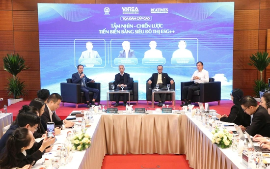 Hội thảo "Tiến biển bằng siêu đô thị ESG++: Chiến lược đầu tư bền vững"