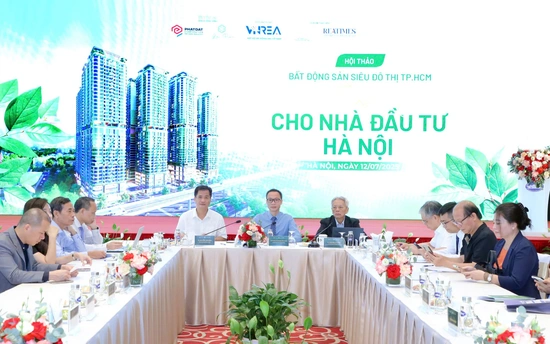 Hội thảo "Bất động sản siêu đô thị TP.HCM: Thời cơ vàng cho nhà đầu tư Hà Nội"