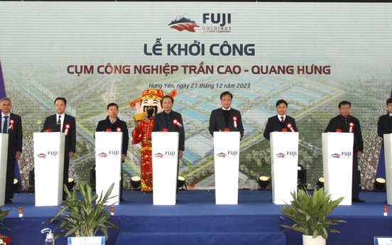 Khởi công dự án Cụm công nghiệp Trần Cao - Quang Hưng (Phù Cừ)