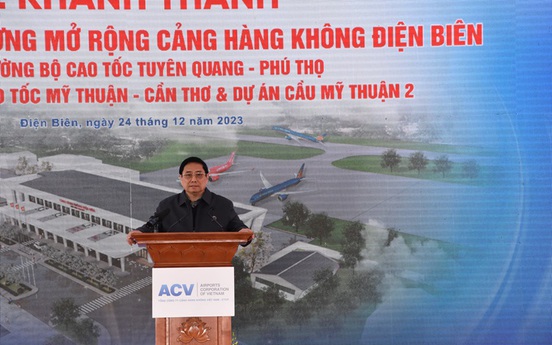 Khánh thành Dự án đầu tư xây dựng mở rộng Cảng hàng không Điện Biên